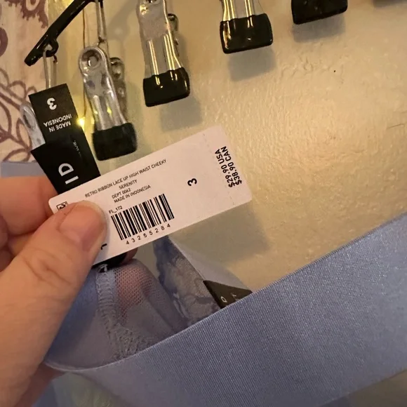 Torrid Blue Lace Panties - Picture 7 of 8